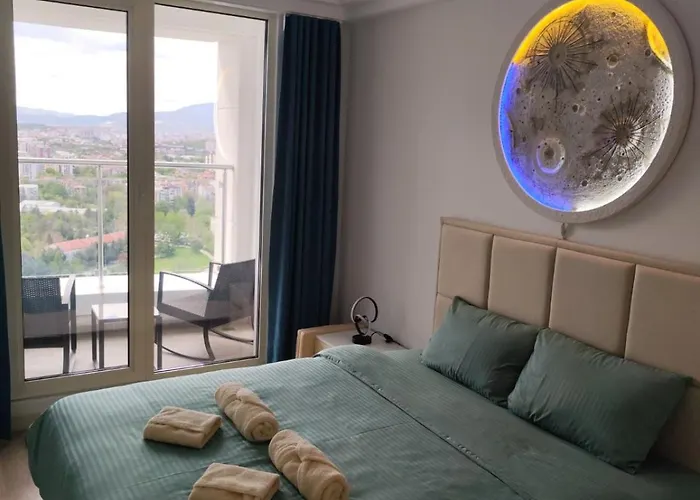 Skyline 25 Apartment, Cevahir Sky Skopje, Free Parking