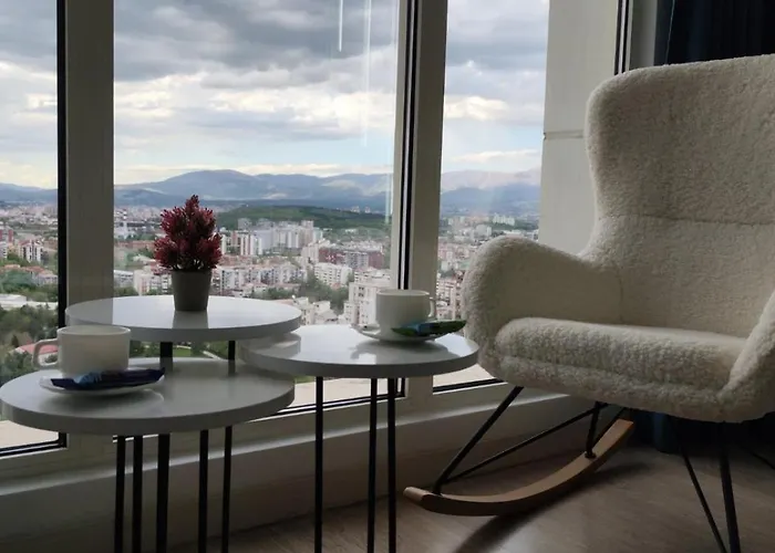 Skyline 25 Apartment, Cevahir Sky Skopje, Free Parking *