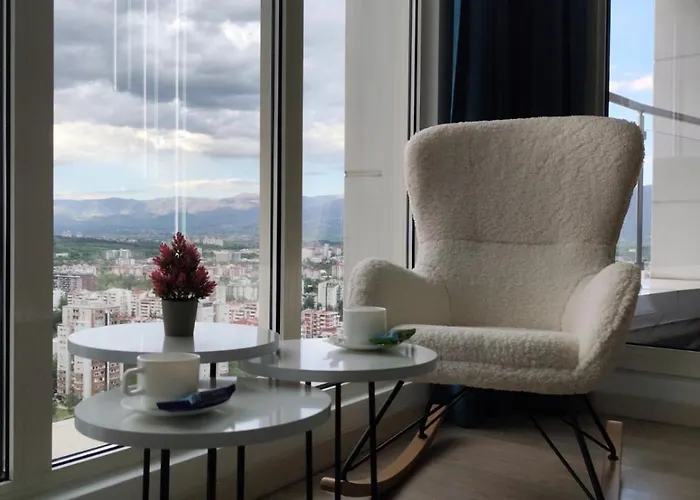 Apartment Skyline 25 Apartment, Cevahir Sky Skopje, Free Parking *